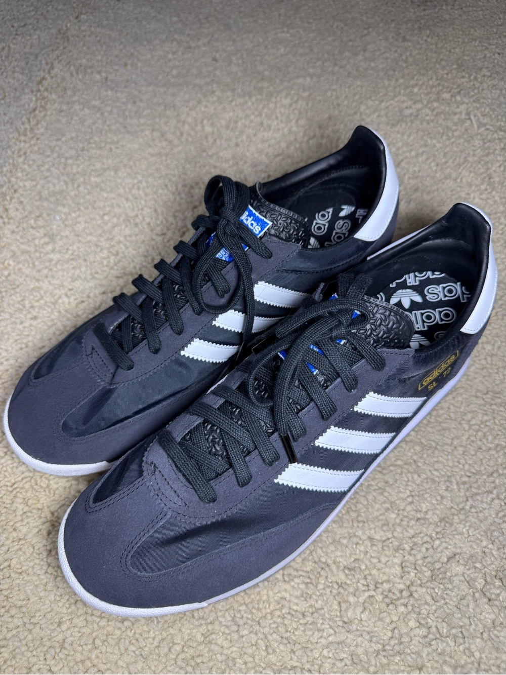 Adidas SL 72 RS Shoes Black Size 13